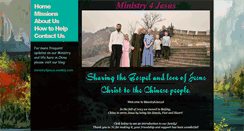 Desktop Screenshot of ministry4jesus.com