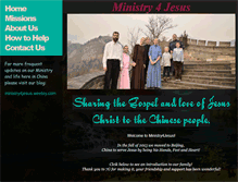 Tablet Screenshot of ministry4jesus.com